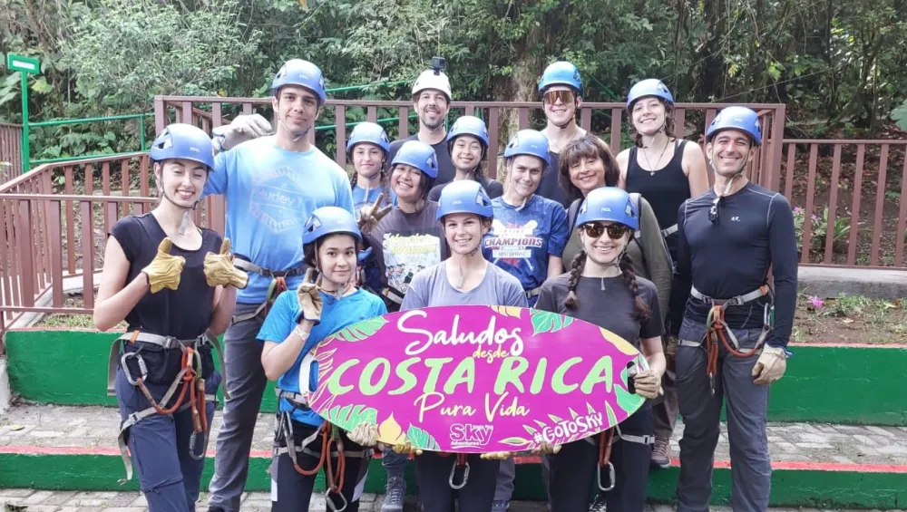 Costa Rica - previous trip group photo